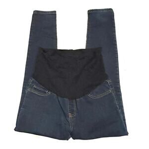 Liz Lange Maternity Full Panel Denim Skinny Jeans Women's 8-10